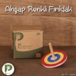 Ahşap Renkli Fırıldak 1