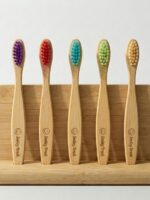 Eco Smileey Bambu Diş Fırçası - Görsel 5