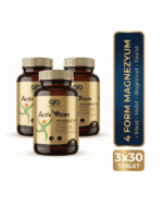 Activ Vitam 4 form magnezyum kompleks 3'lü ekonomik kür paketi 3x30 tablet